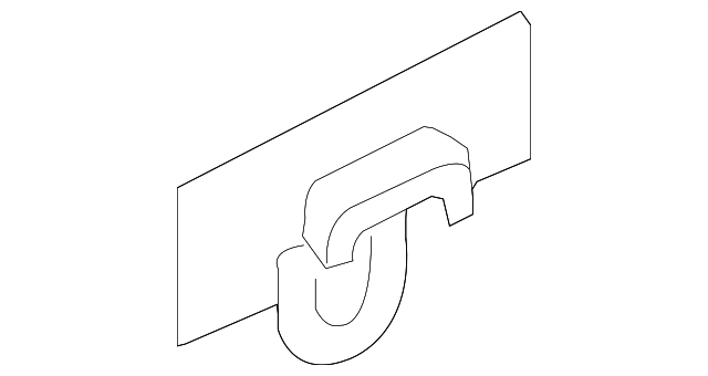 Bumper Cover Bracket - Kia (86613-1F000)