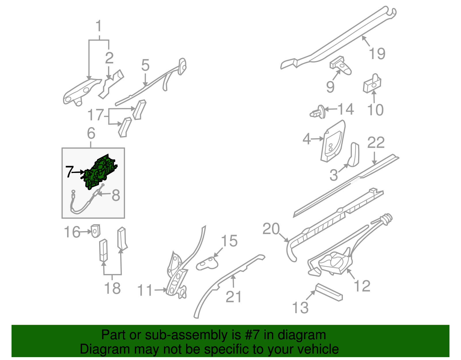 Actuator - Kia (81447-4D500)
