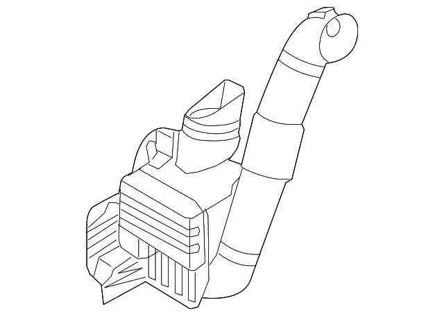 Lower Duct - Kia (28210-4D200)