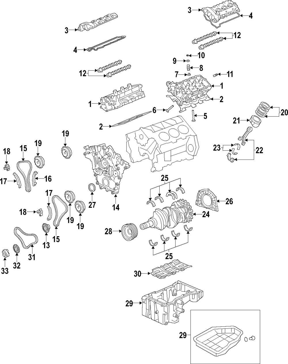 Engine Timing Sprocket - Kia (21312-3CGA1)