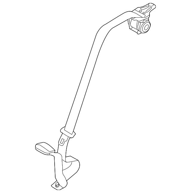 Lap & Shoulder Belt - Kia (89810-3R610WK)
