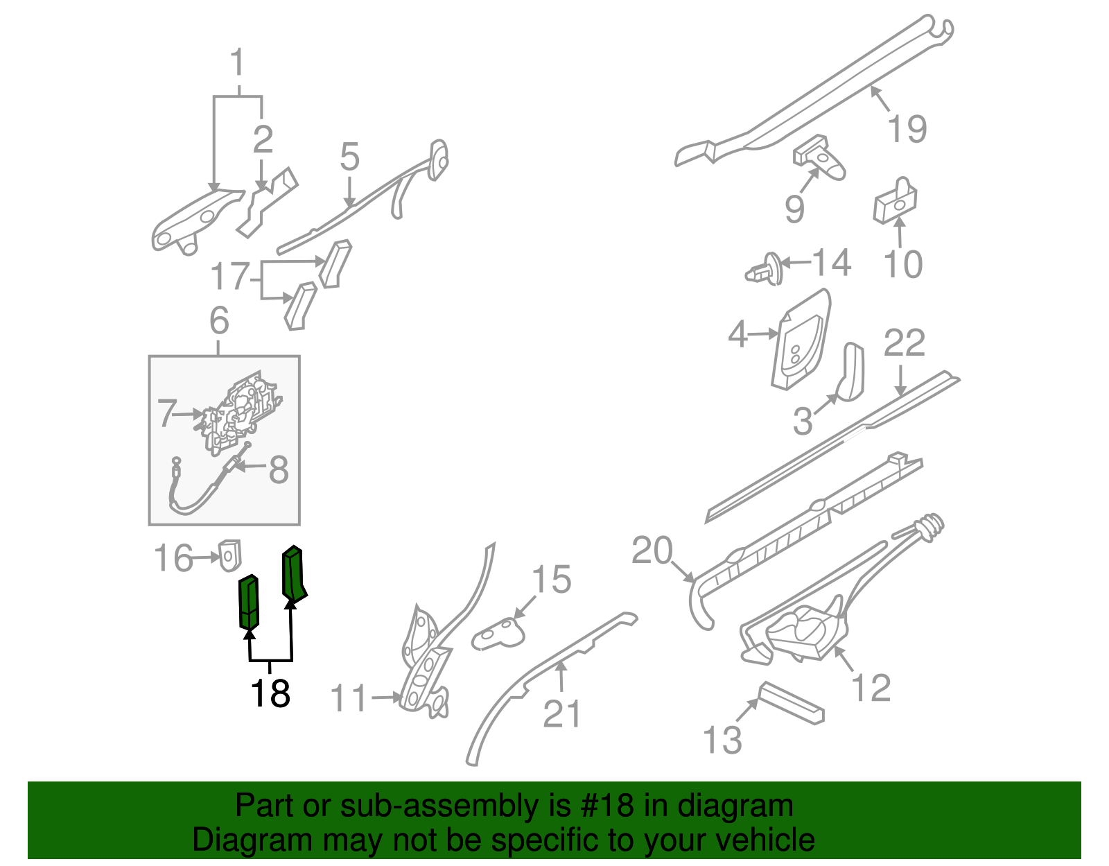Stopper - Kia (83244-4D000)
