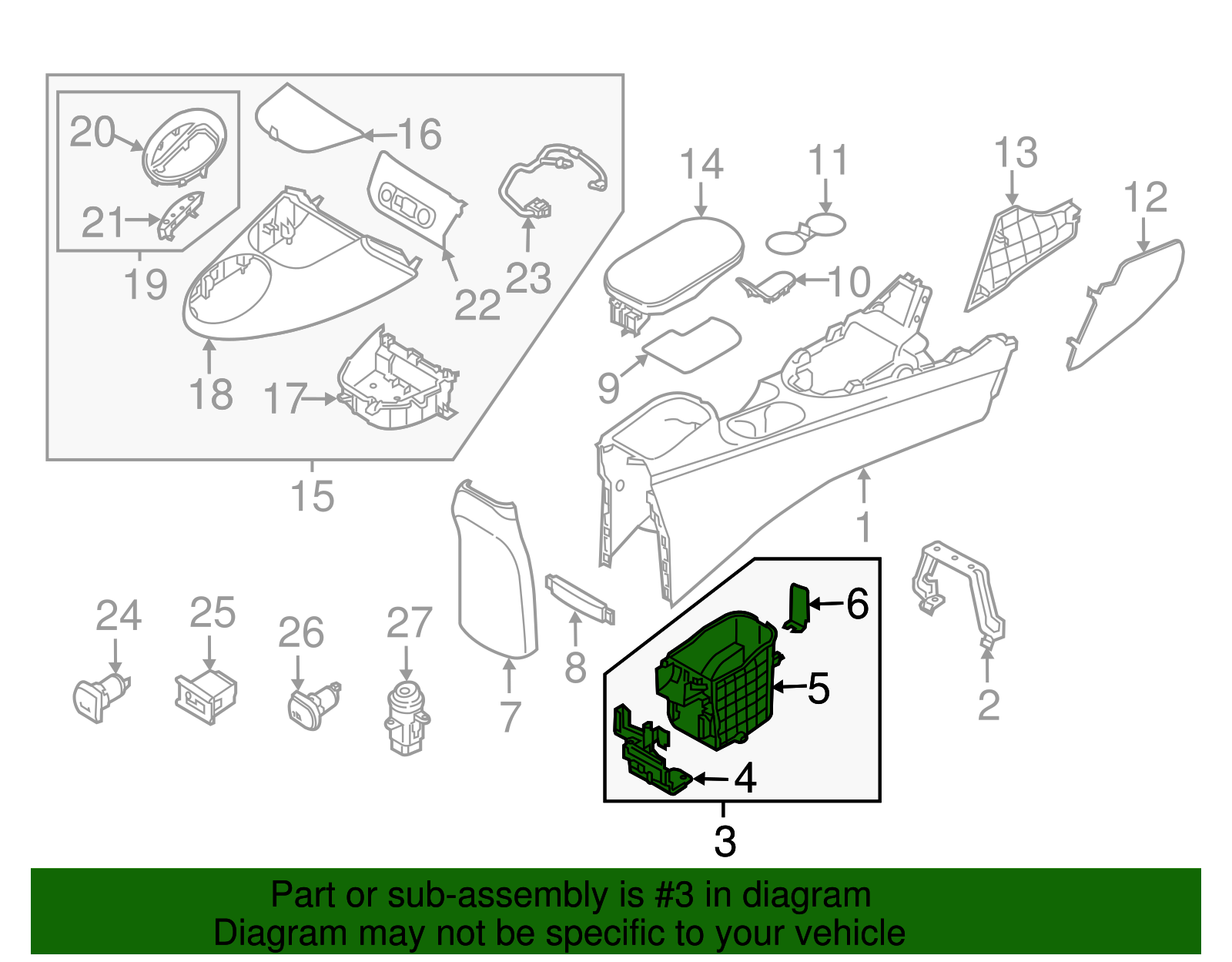 Storage Box - Kia (84680-B2000EQ)