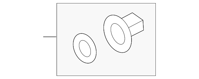 Tail Lamp Assembly Retainer - Kia (85714-1G000)