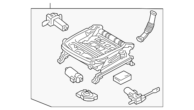 Seat Track - Kia (88500-C6210)