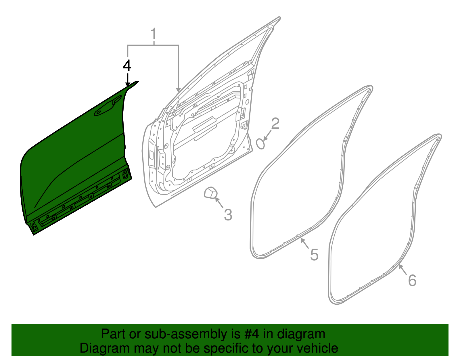 Outer Panel - Kia (76111-C6000)