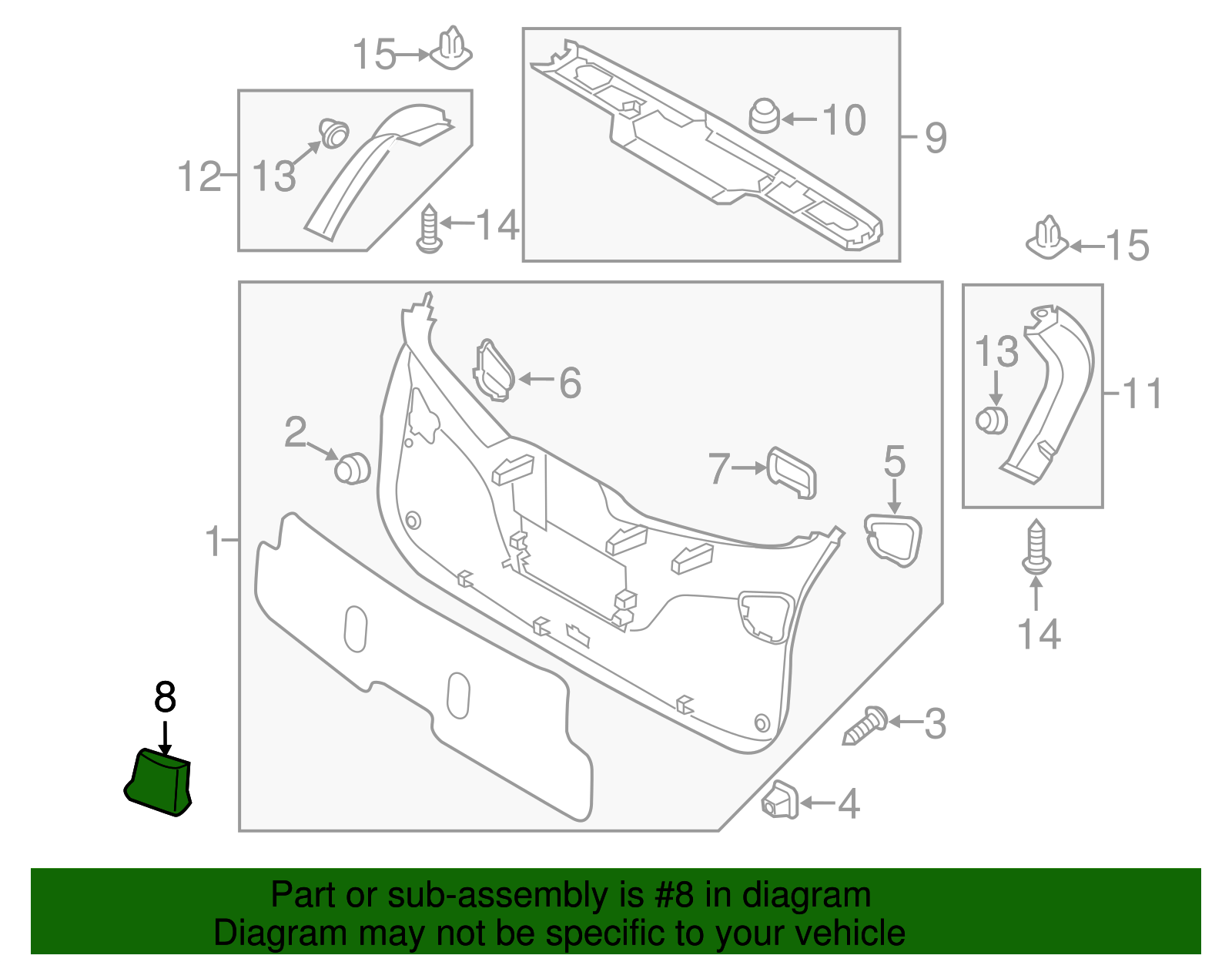 Pull Handle - Kia (81755-2E000WK)