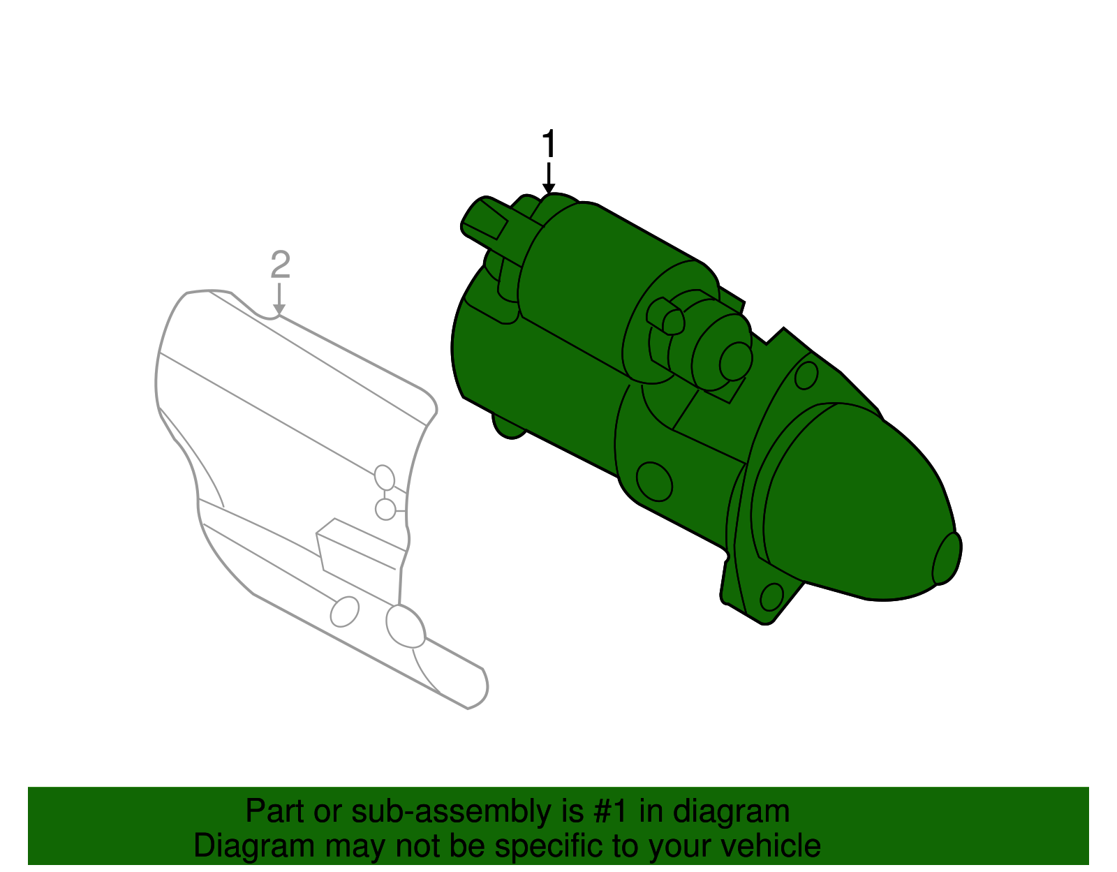 Starter Motor - Kia (36100-3C151RU)