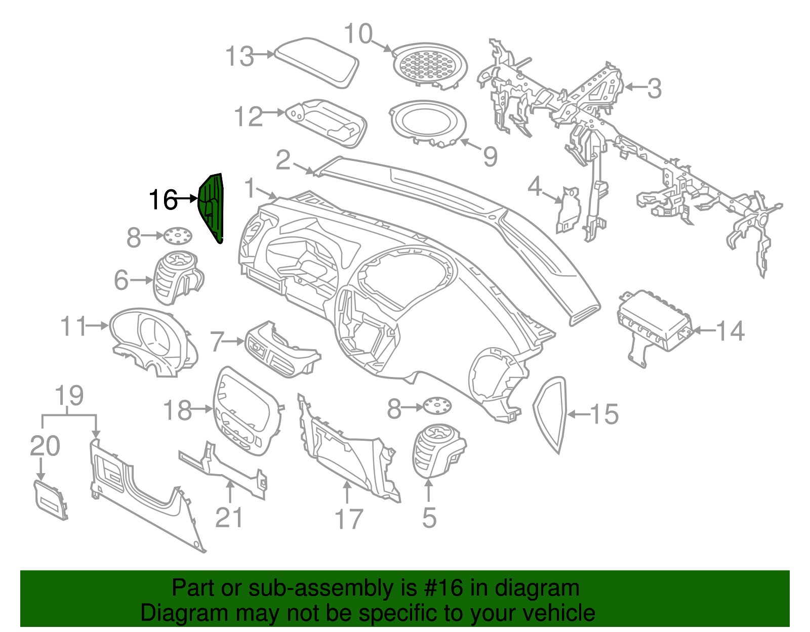 Side Cover - Kia (84765-B2200EQ)