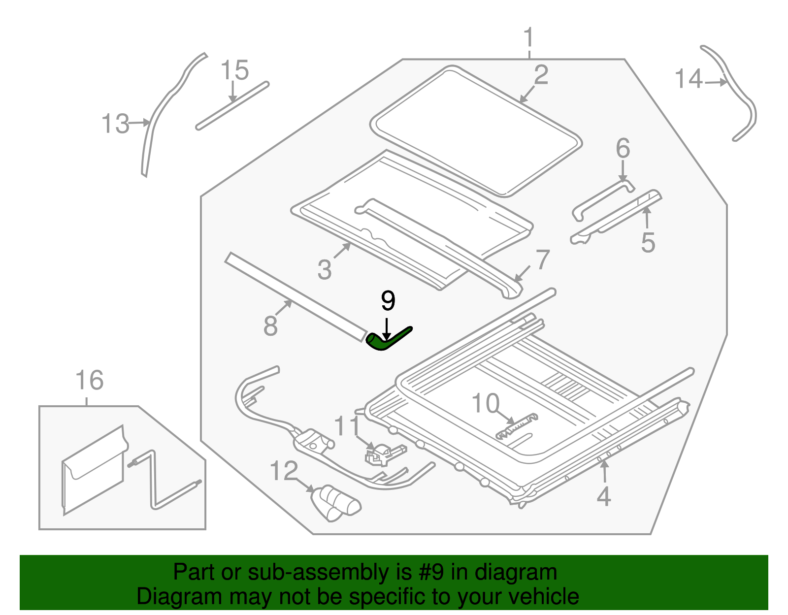 Extension - Kia (81643-4D000)