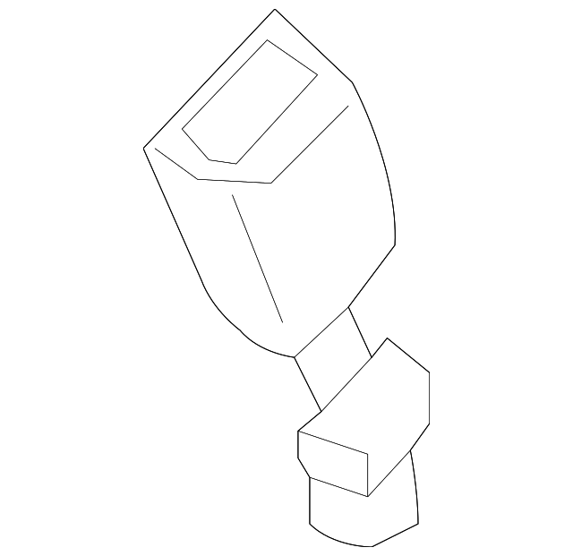 Outer Buckle - Kia (89840-4D560KS)