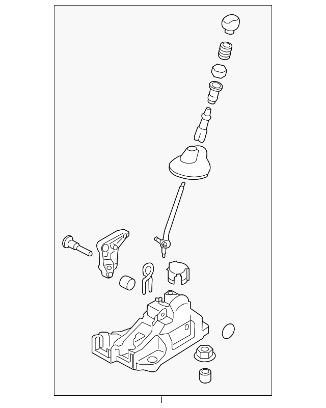 Shifter Assembly - Kia (43700-B2140EQ)
