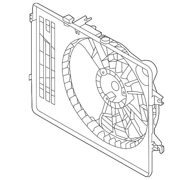 Fan Shroud - Kia (25350-3R200)