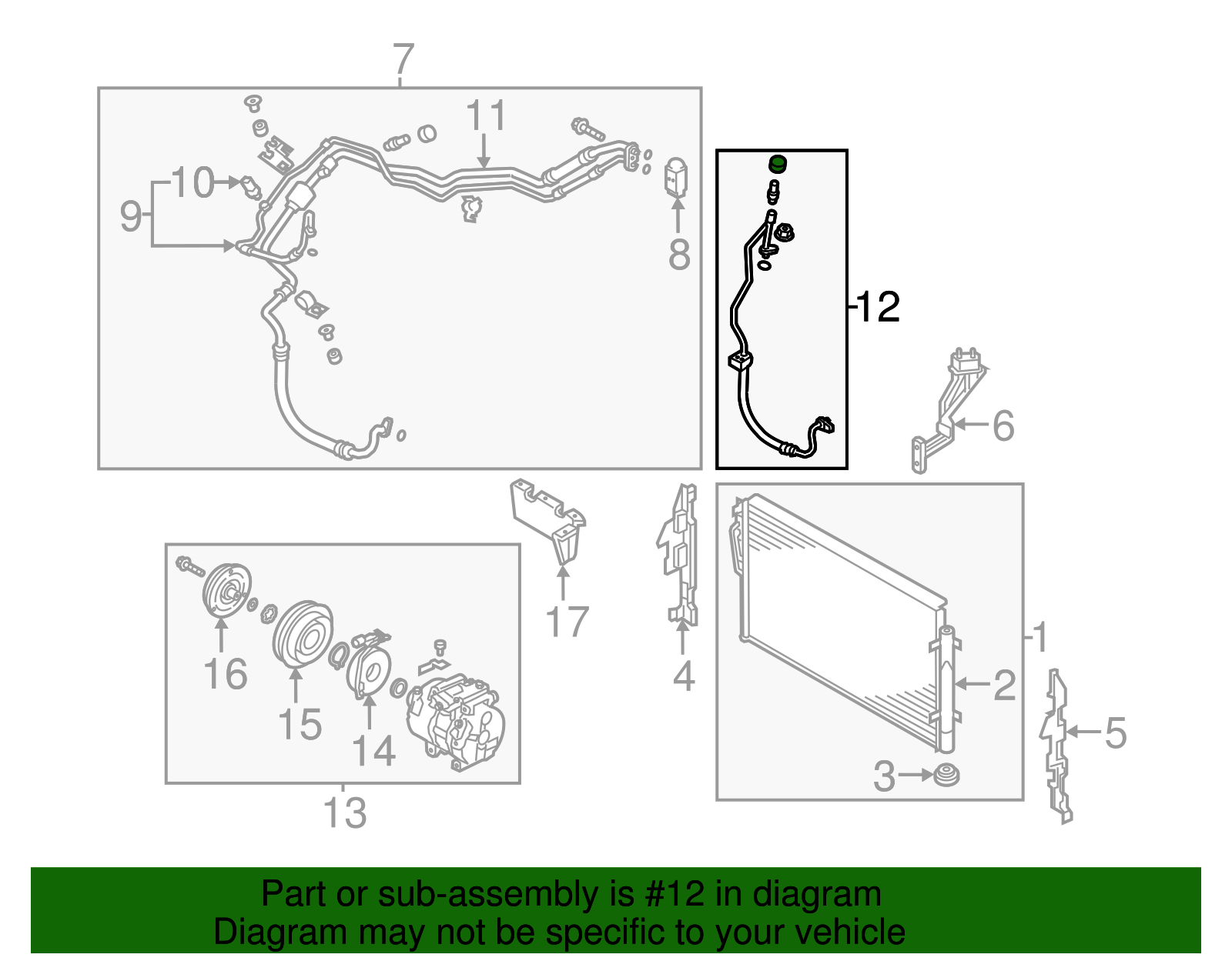 Discharge Hose - Kia (97762-1U800)