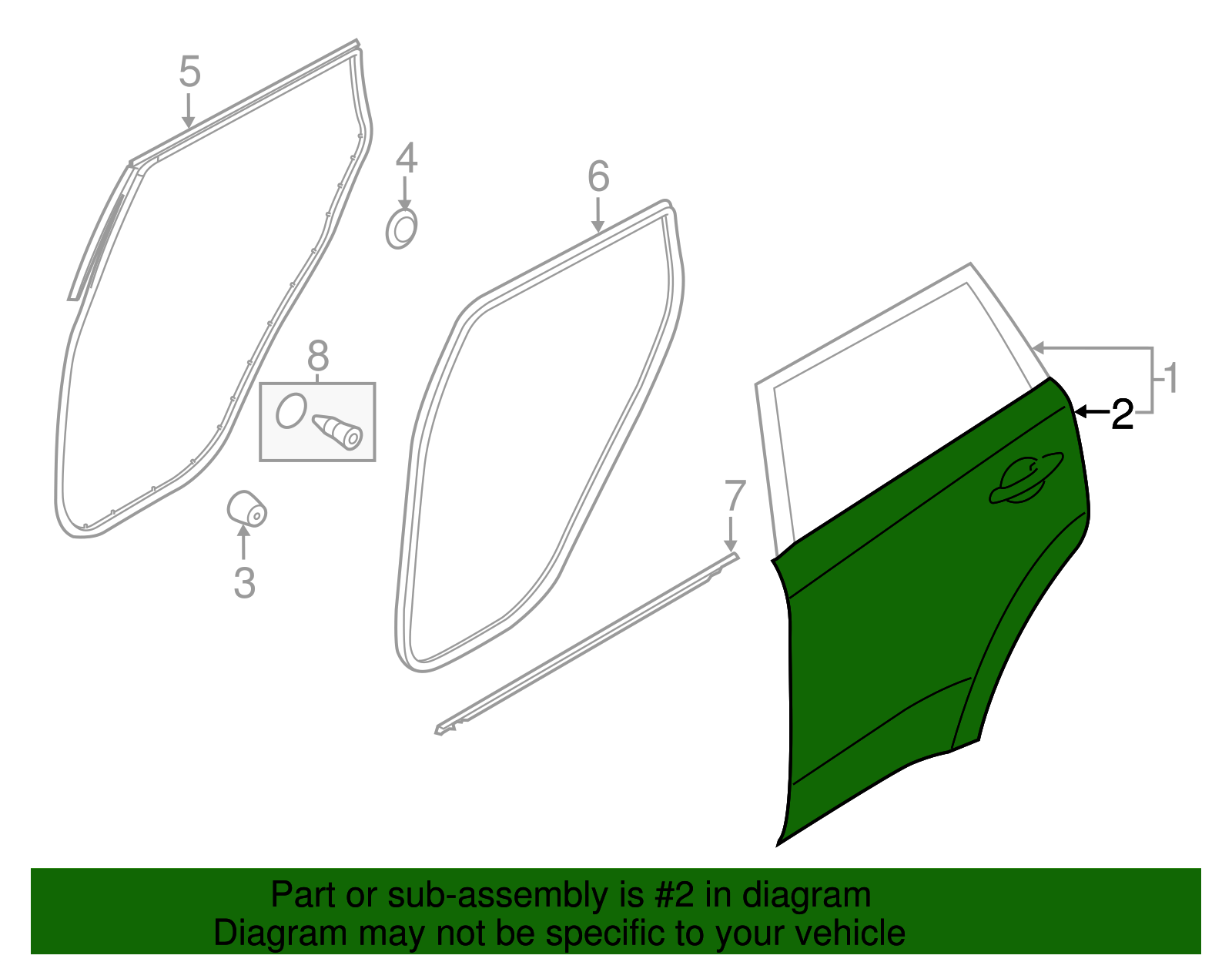Outer Panel - Kia (77111-B2000)