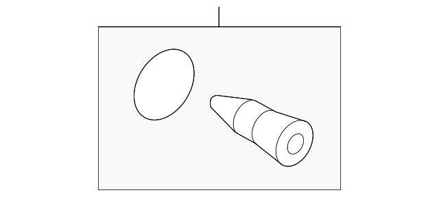 Belt Molding Screw - Kia (82290 3L000)