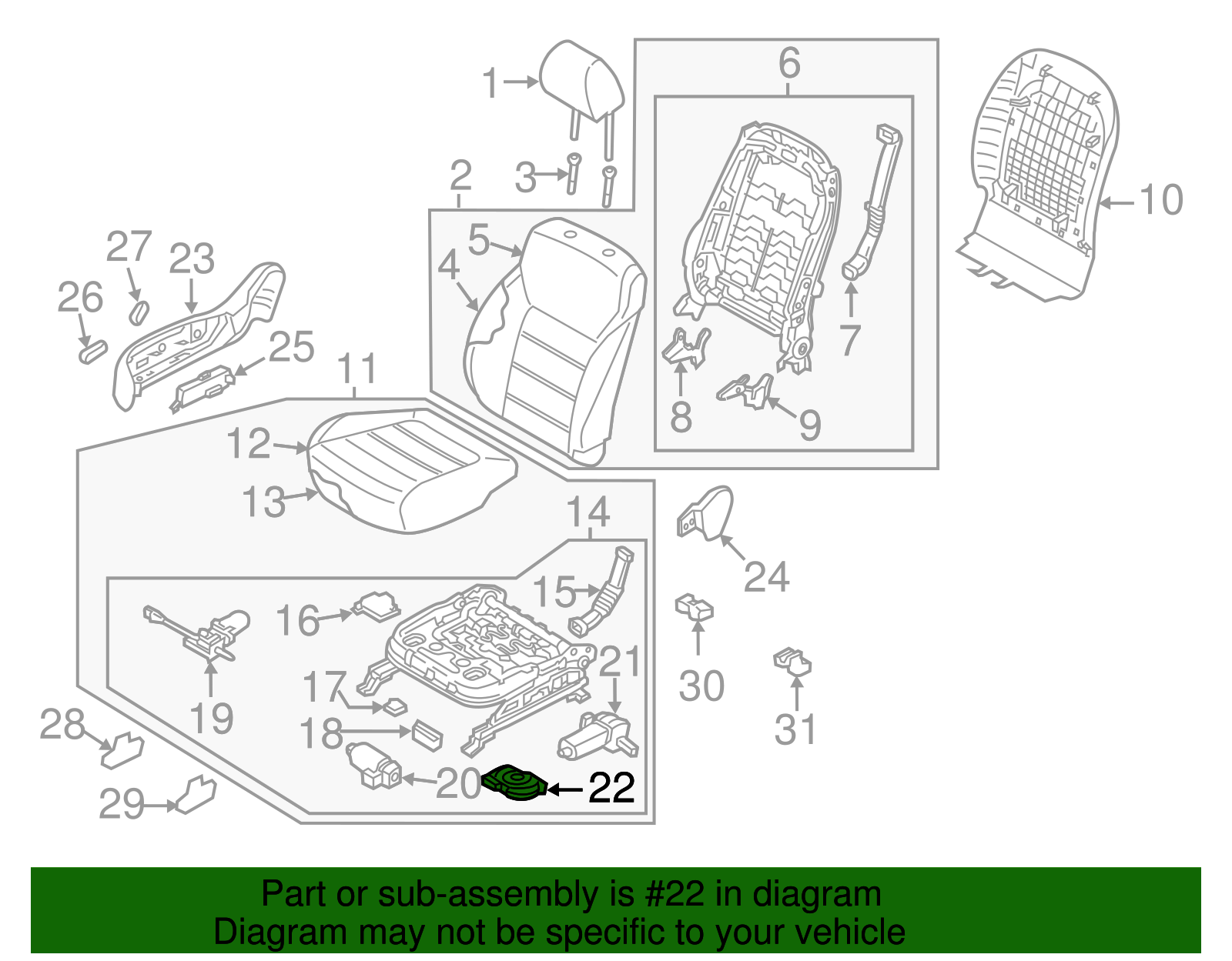 Blower Motor - Kia (88551-C1000)
