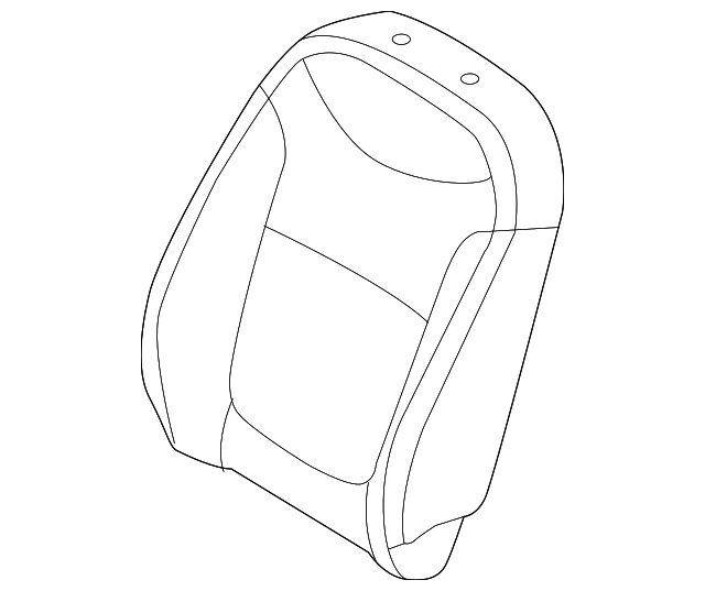 Seat Back Pad - Kia (88450-B2020)