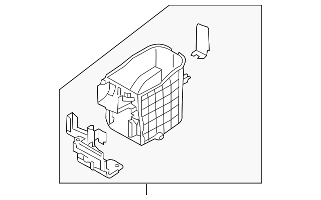 Storage Box - Kia (84680-B2AA0EQ)