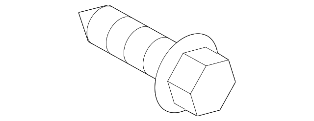 Outlet Duct Bolt - Kia (11253-06253)