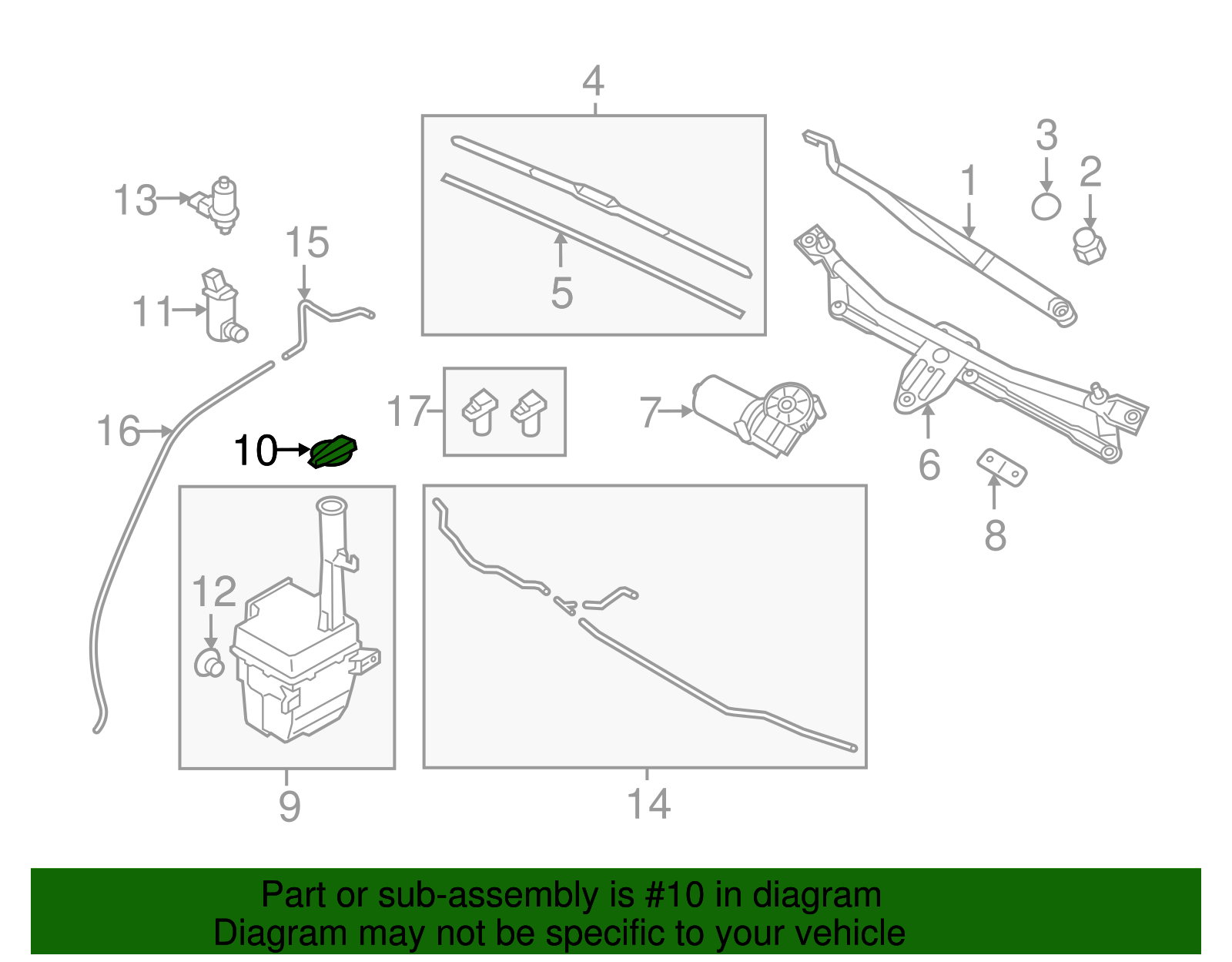 Reservoir Cap - Kia (98623 2E100)