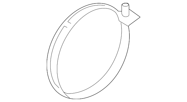Intake Hose Clamp - Kia (14711-01046B)