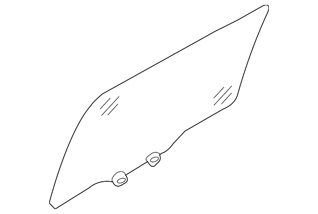 Door Glass - Kia (83410-4D000)