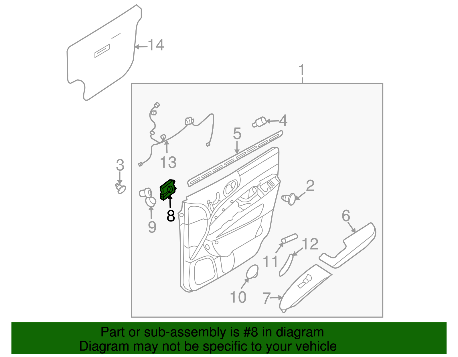 Seat Switch - Kia (88991-4D001)
