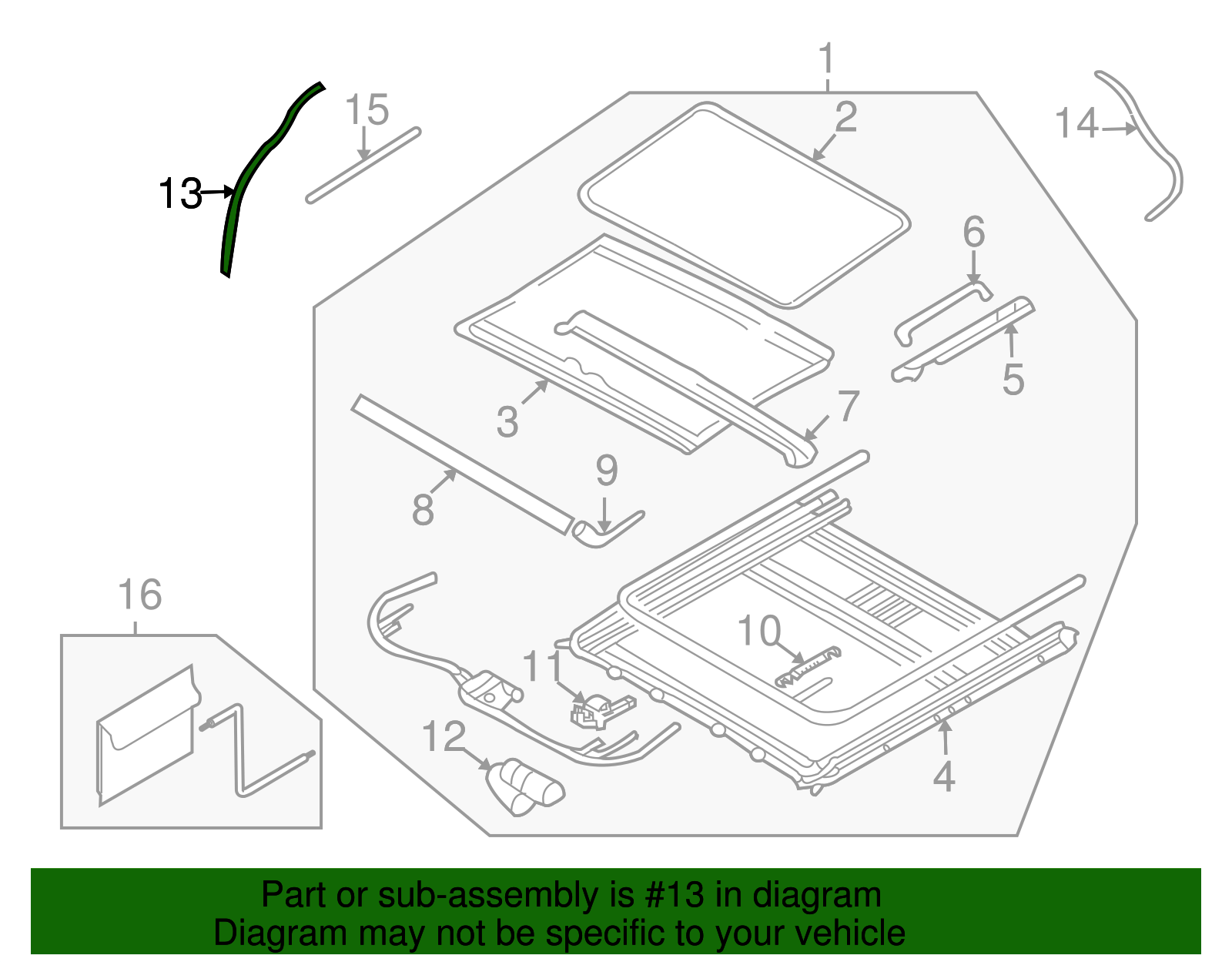 Drain Tube - Kia (81691-4D000)