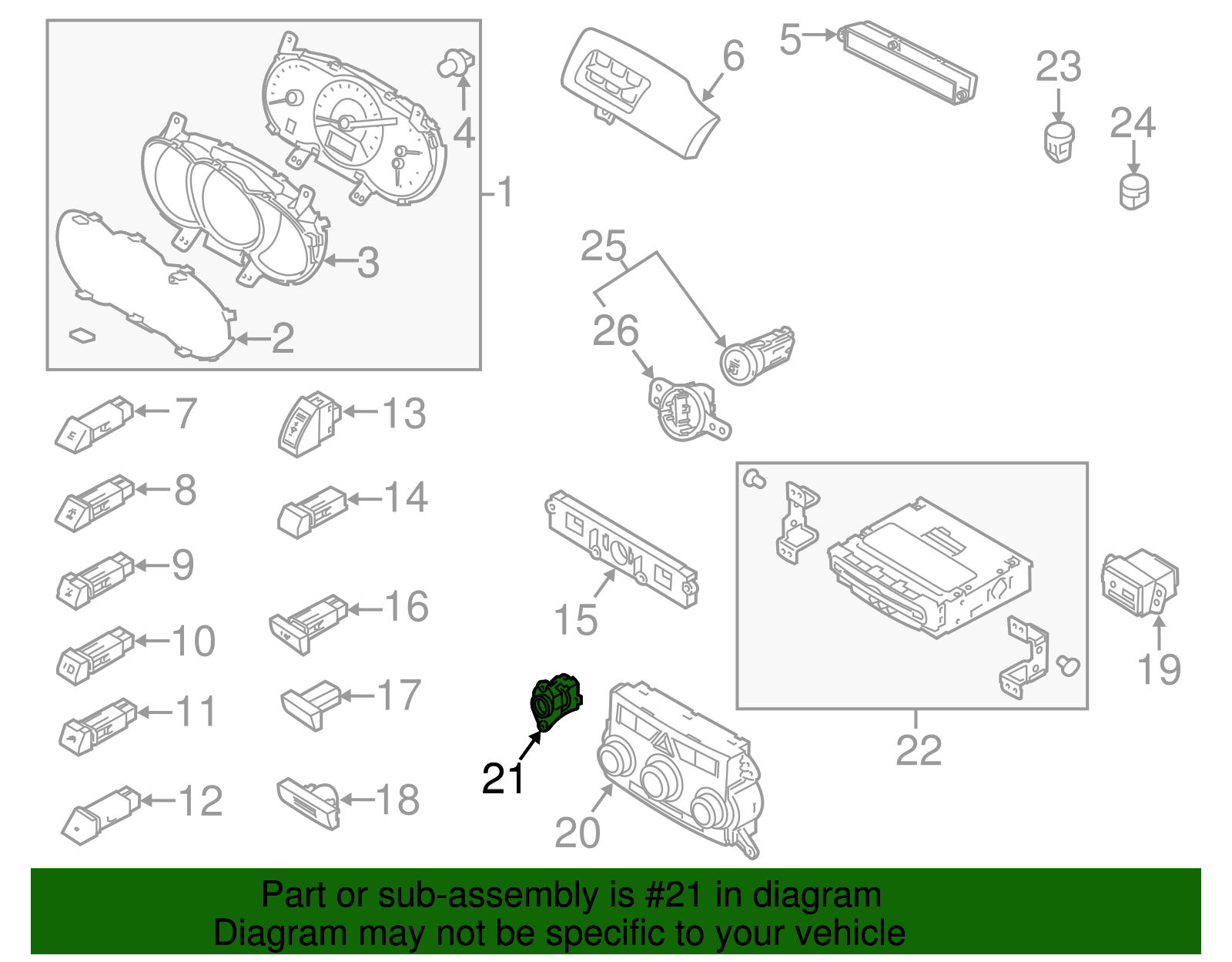 In-Car Sensor - Kia (97270-3K100)