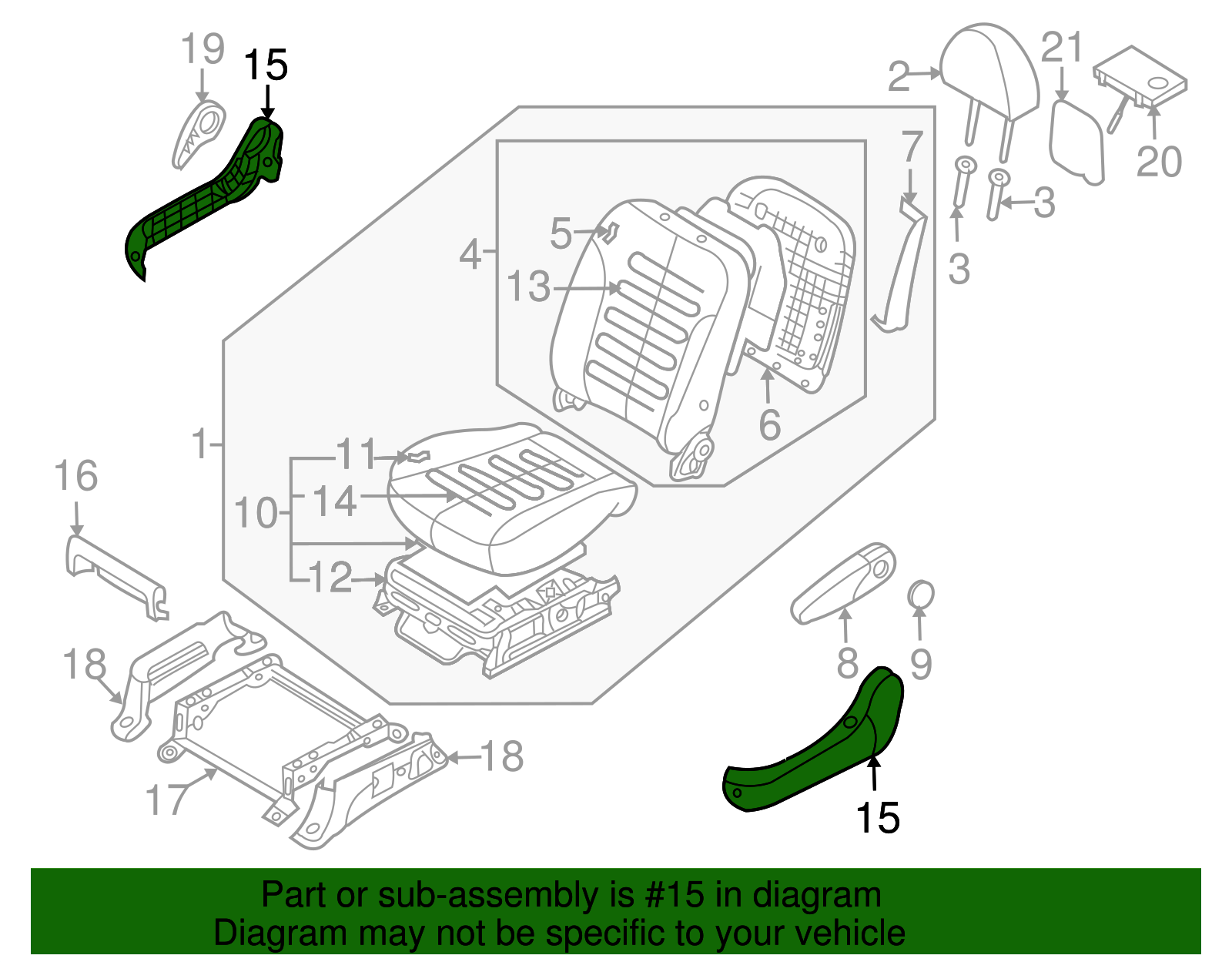 Side Cover - Kia (88067-4D010CS)
