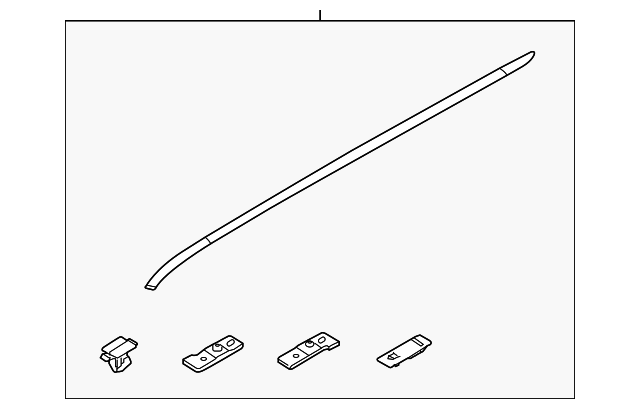 Roof Molding - Kia (87240-B2100)