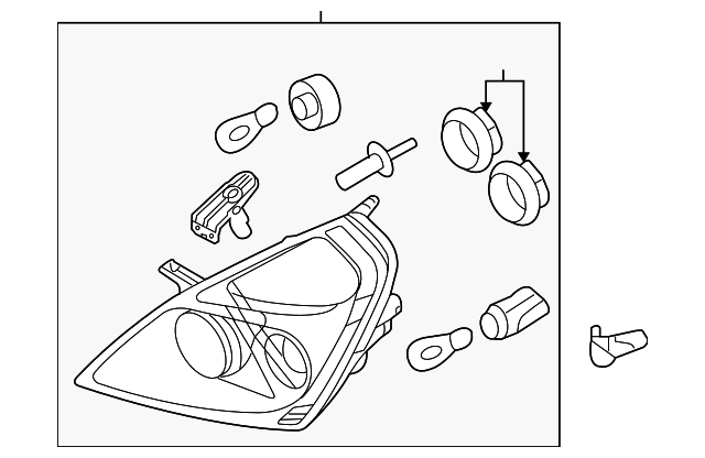Composite Assembly - Kia (92101-4D011)