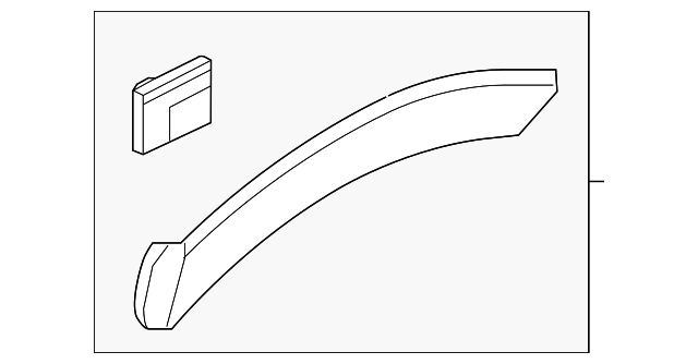 Wheel Opening Molding - Kia (87742-C6000)