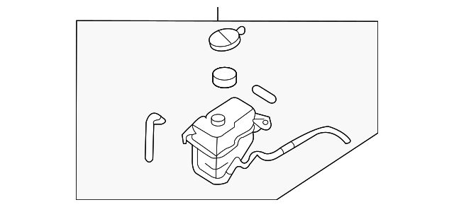 Reservoir Assembly - Kia (25430-4D600)