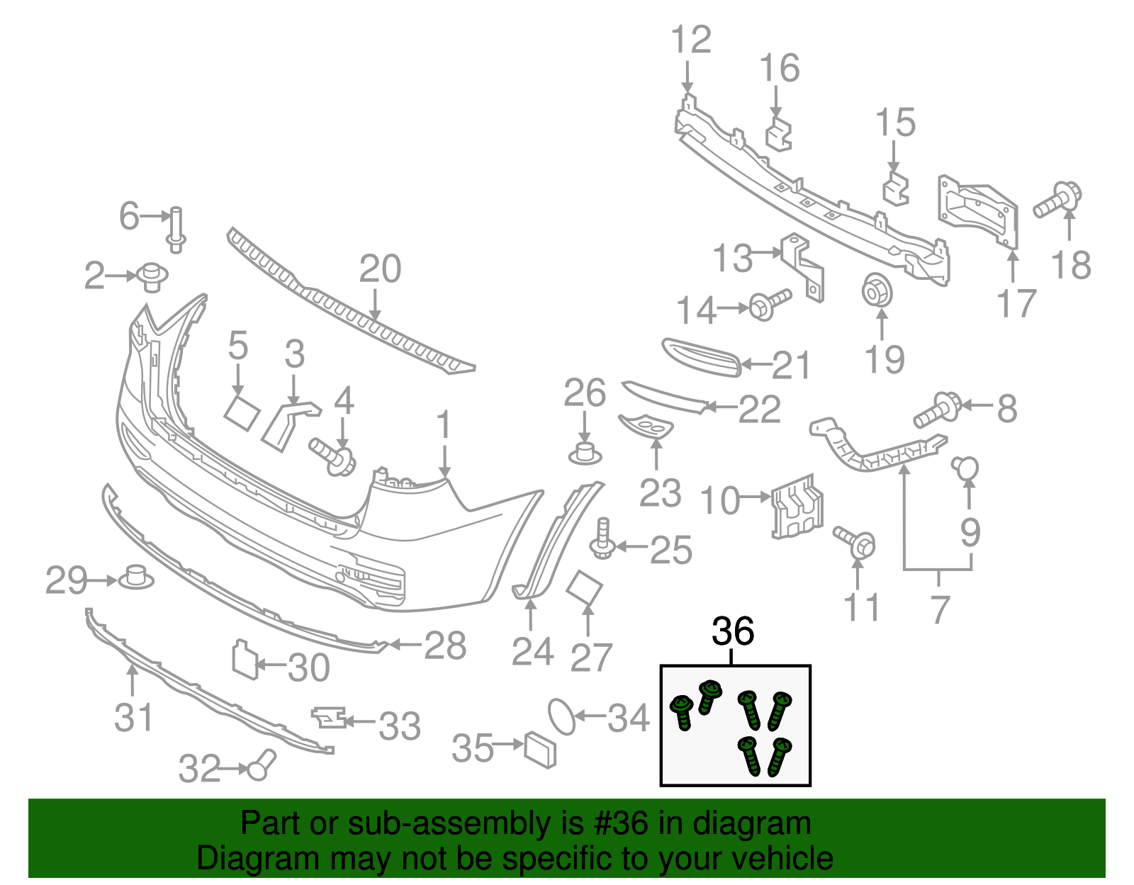 License Mount - Kia (86920-1U500)