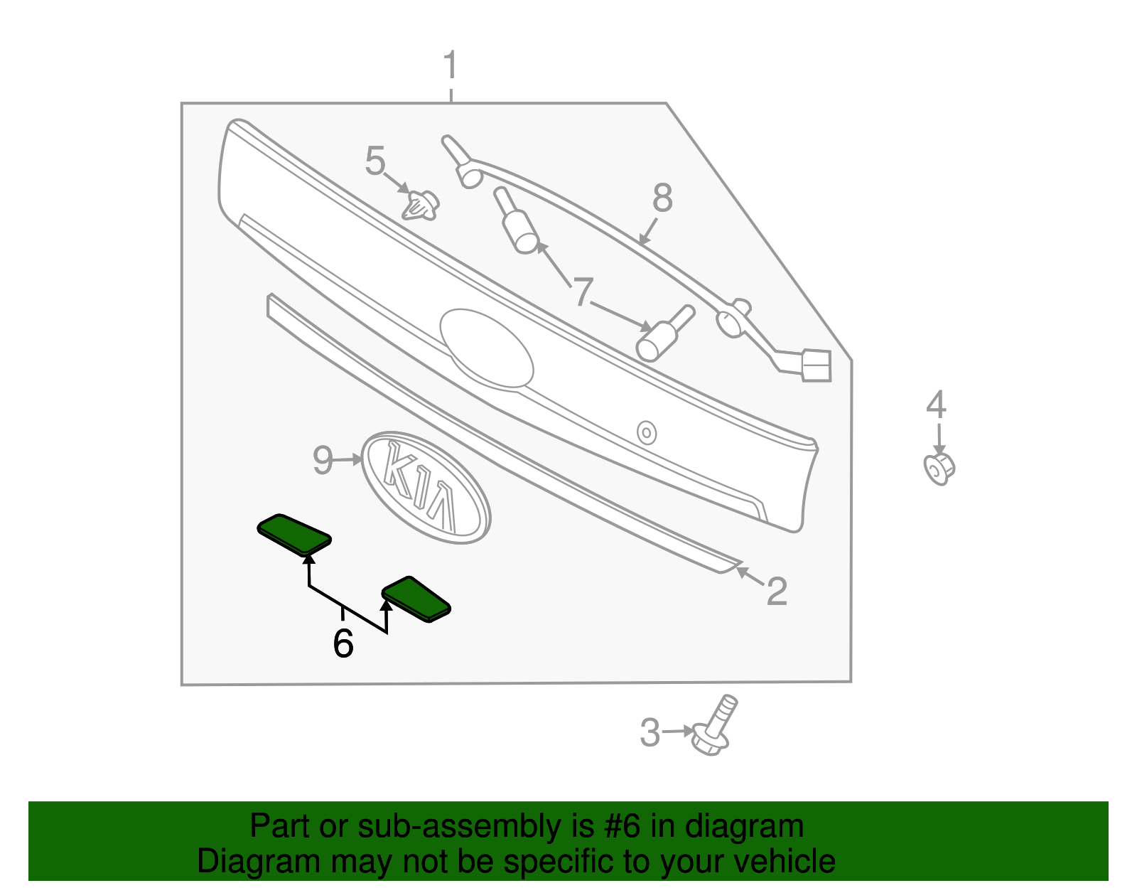 Lens - Kia (92512-4D000)