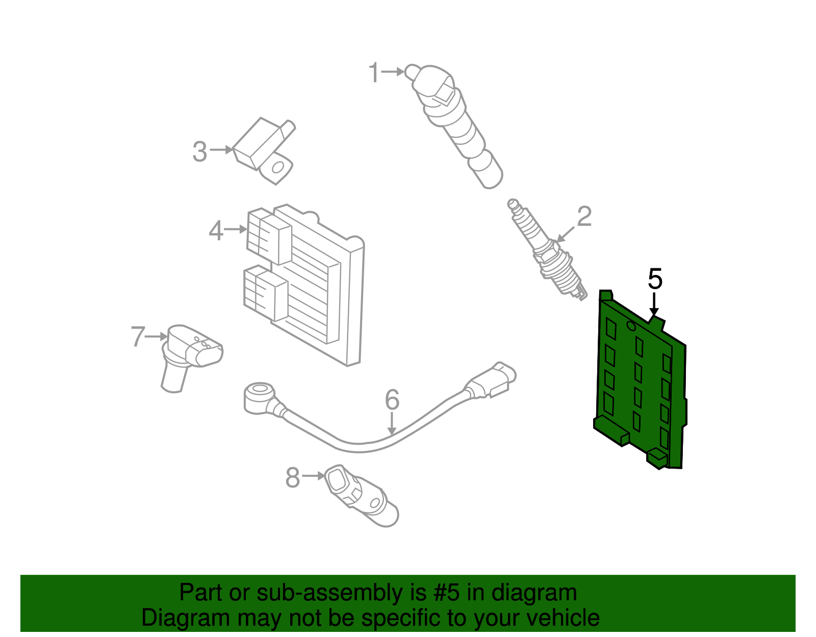 Mount Bracket - Kia (39150-3C180)