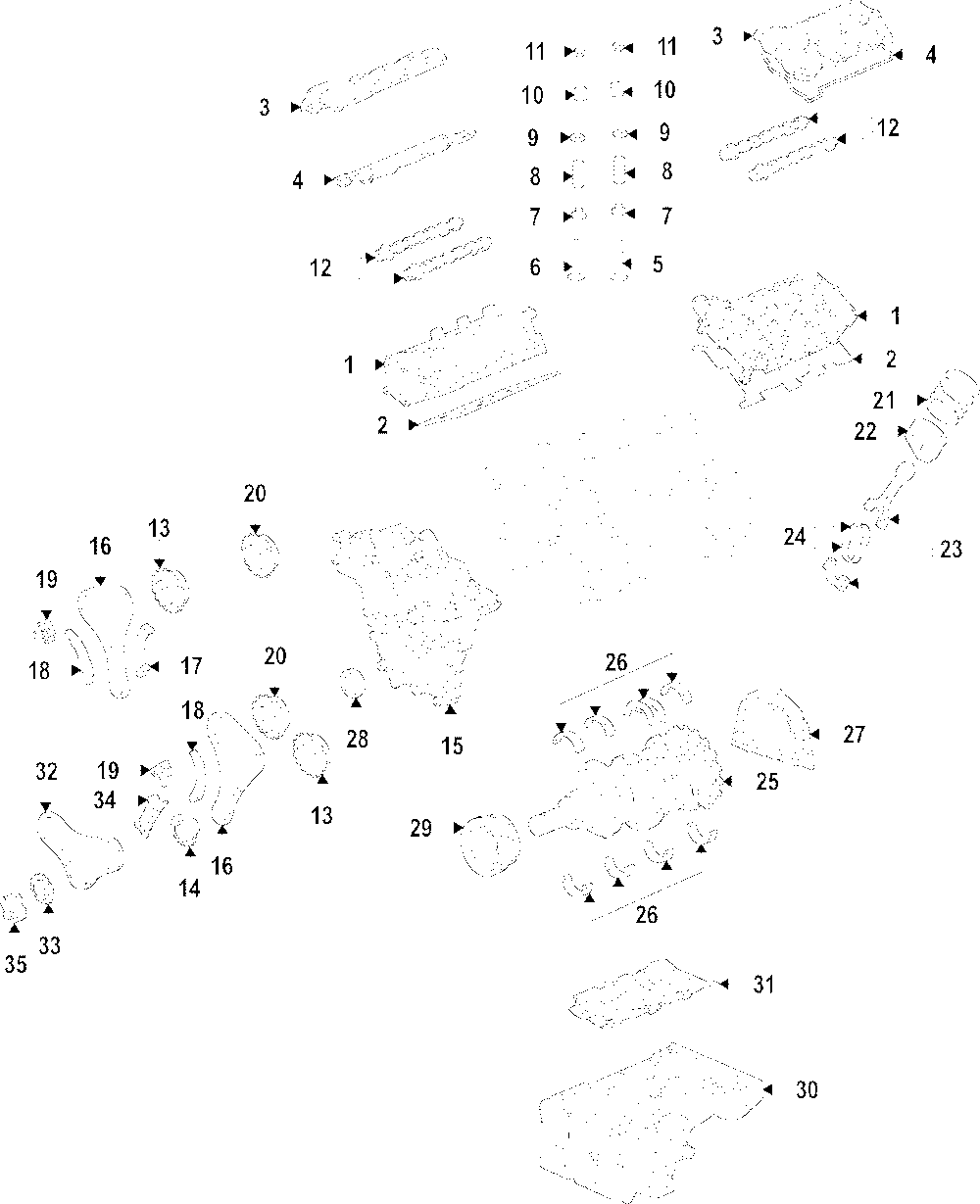 Valve Lifters - Kia (22226-3CCA0)