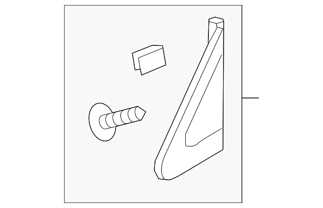Upper Molding - Kia (86190-C5000)