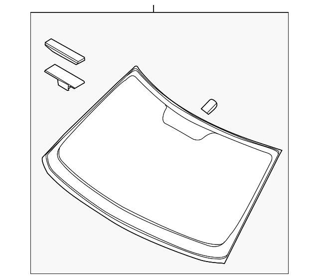 Windshield - Kia (86110-B2520)