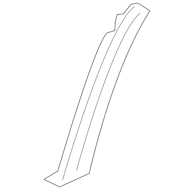 Molding Extension - Kia (86586-C6200)