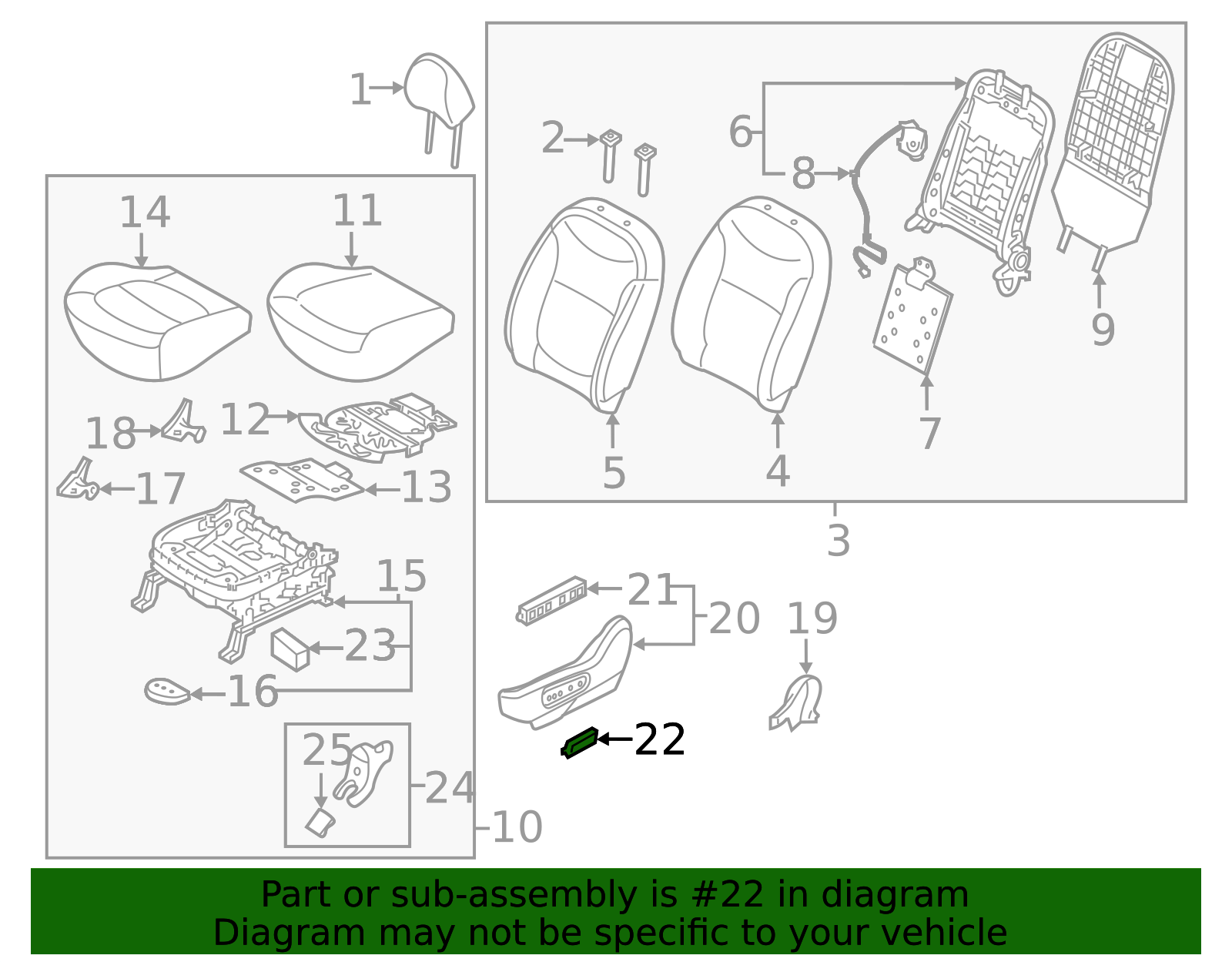 Knob - Kia (88198-A4050EQ)