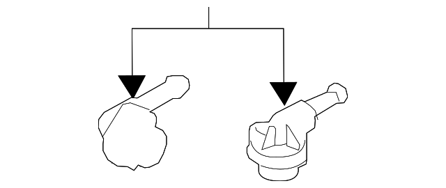 By-Pass Hose Connector - Kia (25672-3C200)