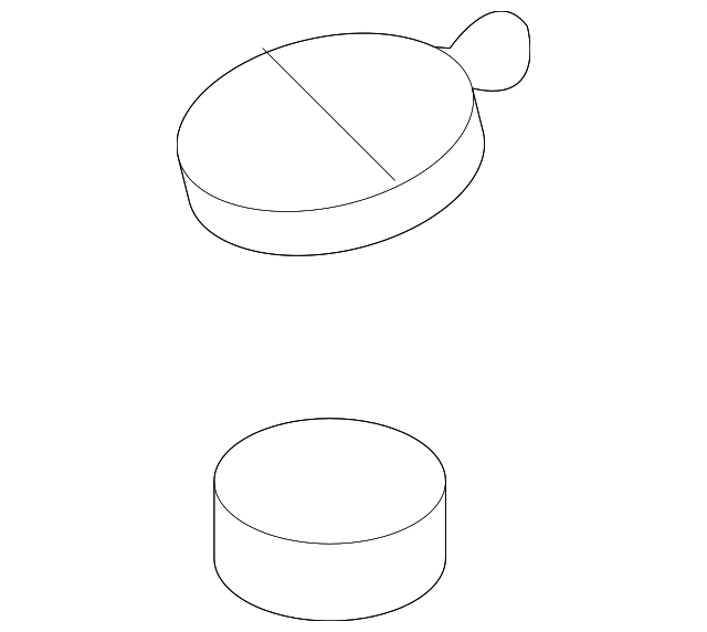 Reservoir Cap - Kia (25440-3K000)