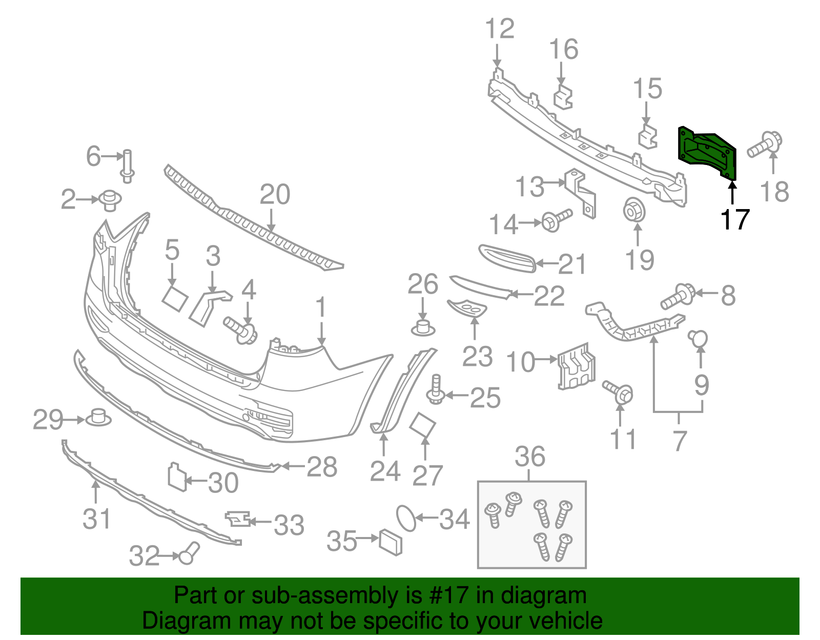 Mount Bracket - Kia (86641-C6000)