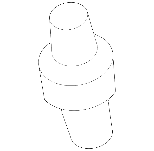 Support Cylinder Ball Stud - Kia (81163-38010)