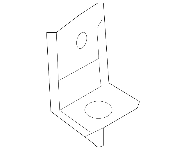 Belt & Retractor Bracket - Kia (89833-4D100)