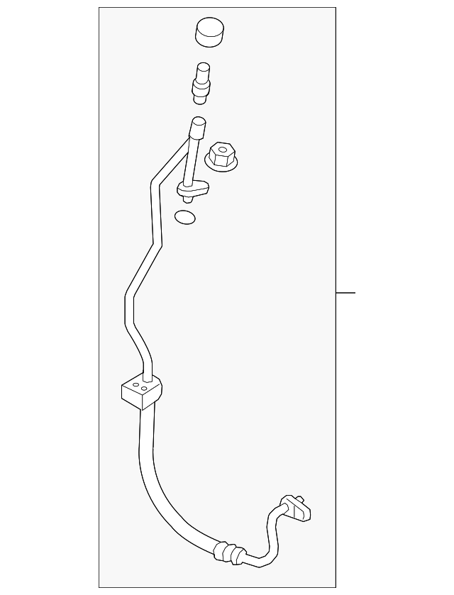 Discharge Hose - Kia (97762-1U800)
