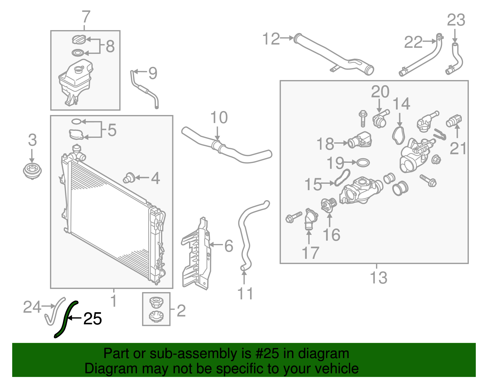 Oil Cooler Tube - Kia (25420-3S000)
